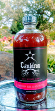 Load image into Gallery viewer, Cauldron RASPBERRY ROSE BLACK PEPPER ELIXIR - Craft Vinegar Shrub 8 oz
